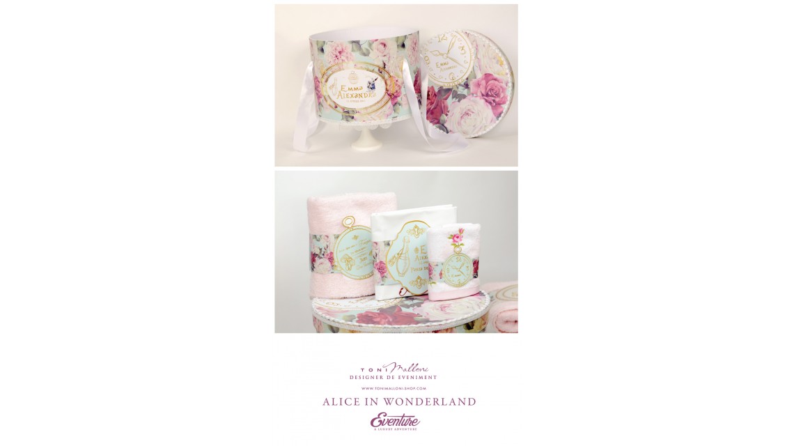 Trusou  botez fetite, Alice in Wonderland, Alice in tara minunilor 12